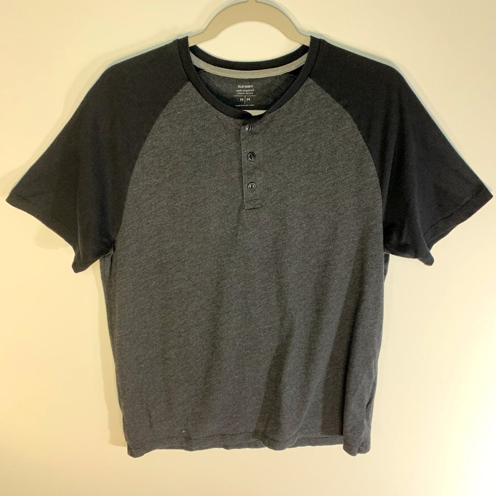 3/$25 Old Navy Soft Washed Ultra-Doux Henley M